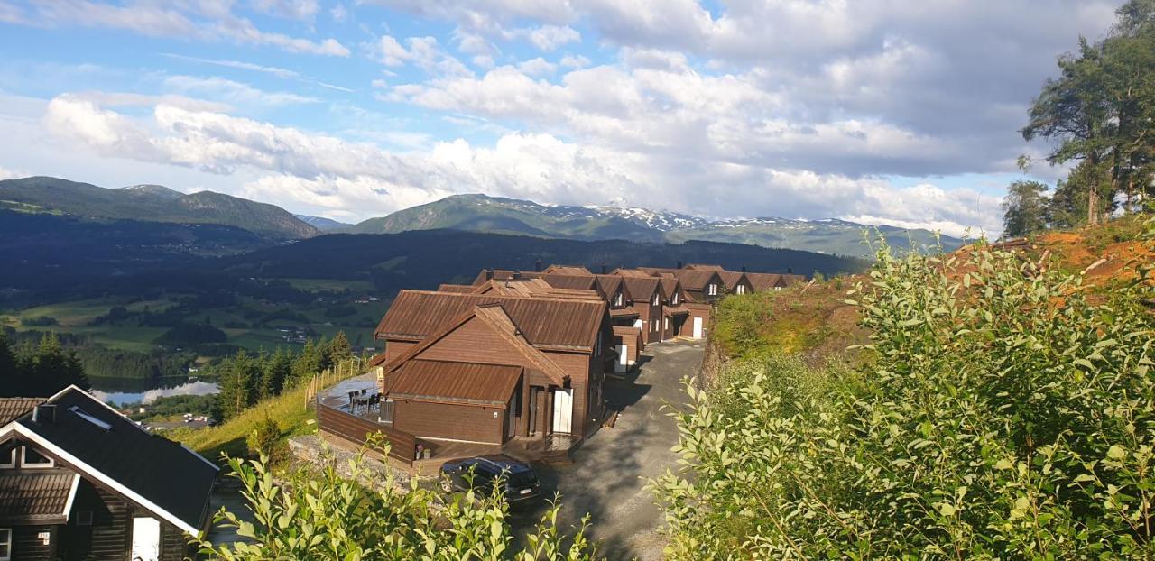 New And Exclusive Cottage In Voss With A Great View Skulestadmo Exterior foto