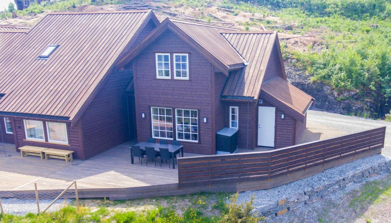New And Exclusive Cottage In Voss With A Great View Skulestadmo Exterior foto