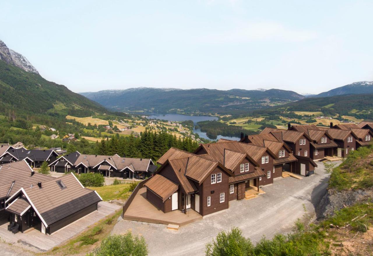 New And Exclusive Cottage In Voss With A Great View Skulestadmo Exterior foto