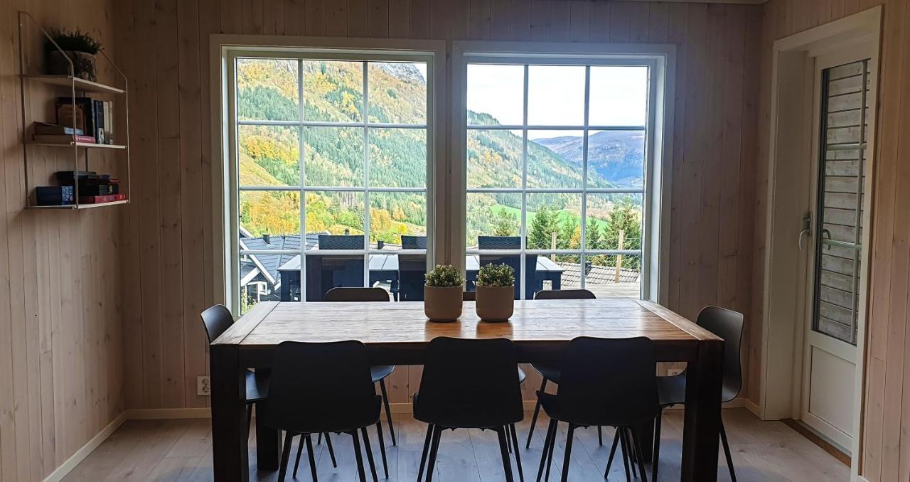 New And Exclusive Cottage In Voss With A Great View Skulestadmo Exterior foto